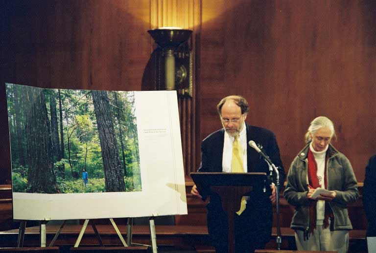 Sen. Corzine, Dr. Goodall